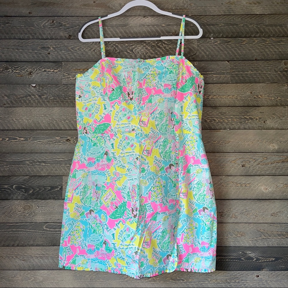 💕💛 Lilly Pulitzer Jesse Ruffle Romper💛💕